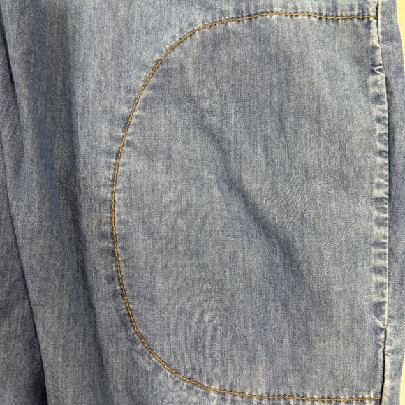 Banana Republic Denim Dress with POCKETS! | Sz M - Picture 4 of 4